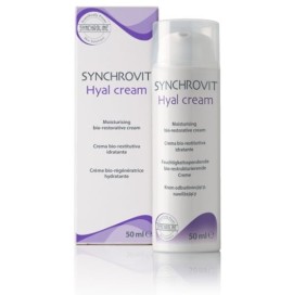 Synchroline Synchrovit Hyal Cream Αντιγηραντική Κρέμα Προσώπου με Υαλουρονικό Οξύ, 50ml