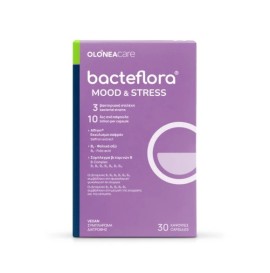 Olonea Bacteflora Mood & Stress για τη Διάθεση και τη Διαχείριση του Stress, 30 κάψουλες