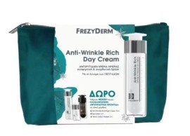 Frezyderm Promo Anti-Wrinkle Rich Day Κρέμα Ημέρας Αντιγήρανσης 50ml & Anti-Wrinkle Rich Night Κρέμα Νύχτας Αντιγήρανσης 15ml & Anti-Wrinkle Effect Eye Cream 5ml & Velvet Colors Make Up Medium Φακελάκι 2ml