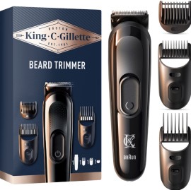 Gillette King C Beard Trimmer Μηχανή Κουρέματος για τα Γένια, 1 σετ