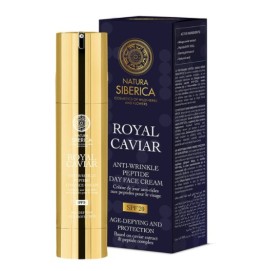 Natura Siberica Royal Caviar Anti-Wrinkle Peptide Day Face Cream Αντιγηραντική Κρέμα Προσώπου Ημέρας SPF20, 50ml