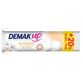 DEMAKUP Sensitive Silk Discs Δίσκοι Ντεμακιγιάζ +20% Επιπλέον Προϊόν, 72τεμ