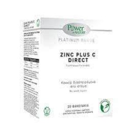 Power Of Nature Platinum Range Zinc Plus C Direct, 20 sticks