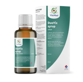 Vitawest DuoVix syrup Συμπλήρωμα Διατροφής Σε Σιρόπι Για Την Ενίσχυση Του Ανοσοποιητικού 200ml