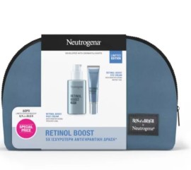 Neutrogena Promo X Sun of a Beach Retinol Boost Limited Edition Νεσεσέρ με Αντιγηραντική Κρέμα Προσώπου 50ml & Αντιγηραντική Κρέμα Ματιών 15ml