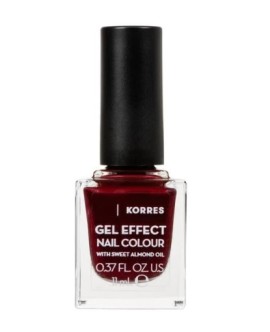 Korres Gel Effect Nail Colour 55 Pomegranate, 11ml