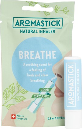 Aromastick Breathe Natural Inhaler, Breathe, 0.8ml