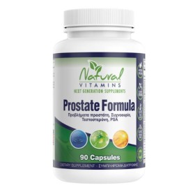 Natural Vitamins Prostate Formula, 90 κάψουλες