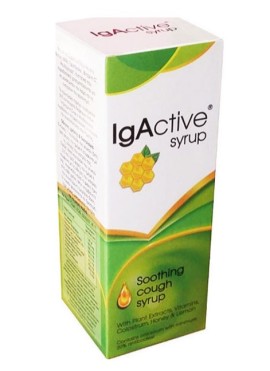 IgActive Syrup Μαλακτικό Σιρόπι για το Λαιμό & τον Ξηρό Βήχα, 150ml