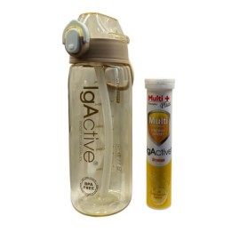 Igactive Multi Plus B Complex 20 Tabls Effervescent & Δώρο Plastic Bottle 550ml