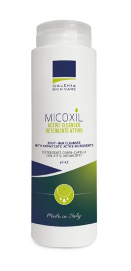 Galenia Skin Care Micoxil Active Cleanser, 250ml, Αντιμυκητιασιακό Καθαριστικό, Σώμα & Μαλλιά