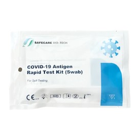 SAFECARE BIO-TECH Τεστ Αντιγόνου COVID-1, 1 τεμάχιο