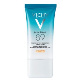 Vichy Mineral 89 72h Moisture Boosting Daily Fluid SPF50+ Ενυδατική Κρέμα Προσώπου, 50ml