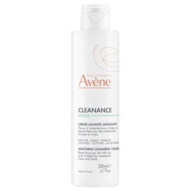 Avene Cleanance Hydra Soothing Cleansing Cream Κρέμα Καθαρισμού για το Δέρμα υπό Ξηραντική Αγωγή, 200ml