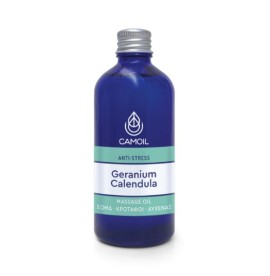 Camoil Geranium Calendula Massage Oil Anti-Stress Έλαιο, 100ml