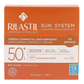 Rilastil Sun System Uniforming Compact Cream Spf 50+ 03 Bronze 10g