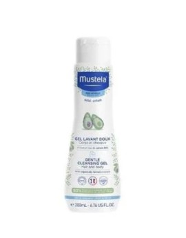 Mustela Gentle Cleansing Gel, Απαλό Αφροντούς για Σώμα & Μαλλιά 200ml