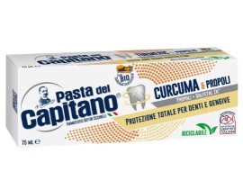 Pasta del Capitano Toothpaste With Turmeric & Propolis Οδοντόκρεμα με Κουρκουμά & Πρόπολη, 75ml