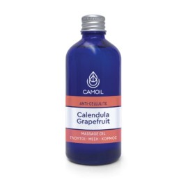 Camoil Calendula Grapefruit Anti-Cellulite Massage Oil Έλαιο Μασάζ κατά της Κυτταρίτιδας, 100ml