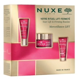 Nuxe XMAS Merveillance Lift Promo με Merveillance Lift Yeux Ανορθωτική Κρέμα Ματιών, 15ml, Merveillance Lift Firming Powdery Cream Συσφικτική Κρέμα Προσώπου, 50ml & Merveillance Lift Nuit Creme Συμπυκνωμένη Κρέμα Νύχτας, 15ml, 1σετ