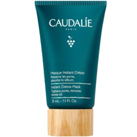 Caudalie Instant Detox Mask Μάσκα Αποτοξίνωσης με Ροζ Άργιλο, 35ml