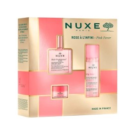 Nuxe Pink Fever Promo Huile Prodigieuse Florale 50ml & Very Rose Micellaire 100ml & Very Rose Lip Balm 15gr