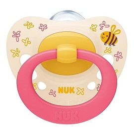 Nuk Signature Μέλισσες Πιπίλα Σιλικόνης 18-36m 1τμχ