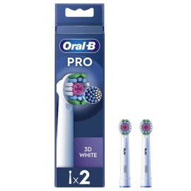 Oral-B 3D White - Ανταλλακτικά Βουρτσάκια 2τμχ