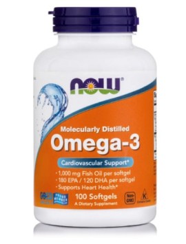 Now Foods Omega-3, 100 μαλακές κάψουλες