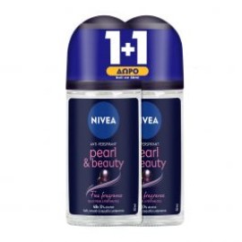 Nivea Promo Pearl & Beauty Black Pearl 48h Anti-Perspirant Roll-On 100ml