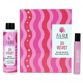 Aloe Colors So Velvet Promo with Milky Body Lotion 150ml & Eau De Toilette 10ml