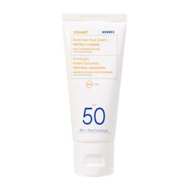 Korres Yoghurt Sunscreen Emulsion Face Cream SPF50 Αντηλιακή Κρέμα Προσώπου 50ml