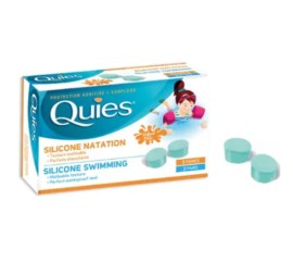 Pharmaq Quies Silicone Swimming Kids Earplugs Ωτοασπίδες για Παιδιά από Σιλικόνη, 3ζευγάρια