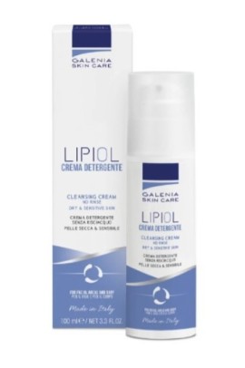 Galenia Lipiol Crema Detergente Κρέμα Καθαρισμού Χωρίς Ξέβγαλμα 100ml