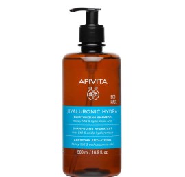 Apivita Hyaluronic Hydra Σαμπουάν Ενυδάτωσης, 500ml