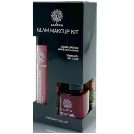 Garden Πακέτο Glam Make Up Kit Nail No46  Lipstick No02