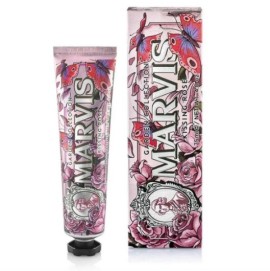 Marvis Garden Collection Kissing Rose Toothpaste Οδοντόκρεμα Άγριο Τριαντάφυλλο & Μέντα, 75ml