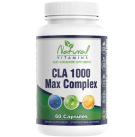 Natural Vitamins CLA 1000 Max Complex, 60 κάψουλες