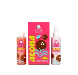 Aloe Colors Aloha Cocoland Set με Invisible Oil Mist Ενυδατικό Σπρέι Σώματος, 150ml & Hydrating Invisible Dry Oil Ενυδατικό Έλαιο για Σώμα & Μαλλιά, 150ml, 1σετ