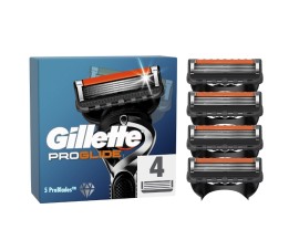 Gillette 5 Proglide Ανταλλακτικές Κεφαλές με 5 Λεπίδες, 4 τεμάχια