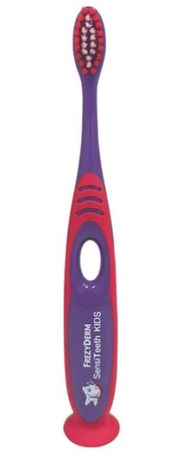 Frezyderm SensiTeeth Toothbrush Soft 1 Τεμάχιο - Μωβ / Κόκκινο