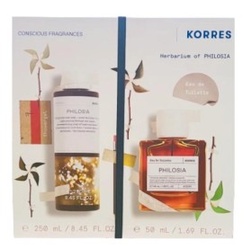 Korres Promo Philosia Αφρόλουτρο, 250ml & Eau De Toilette Γυναικείο Άρωμα, 50ml, 1σετ