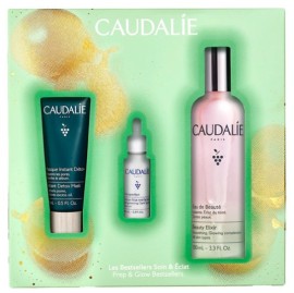 Caudalie Xmas Promo Beauty Elixir Ελιξήριο Ομορφιάς για Όλους τους Τύπους Δέρματος, 100ml, Δώρο Instant Detox Mask Μάσκα Αποτοξίνωσης με Ροζ Άργιλο, 15ml & Vinoperfect Brightening Dark Spot Serum Ορό Προσώπου Λάμψης για Πανάδες, 10ml, 1σετ