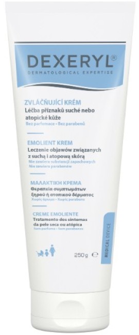 Dexeryl Cream Μαλακτική Κρέμα για πολύ Ξηρό με τάση Ατοπίας Δέρμα, 250g