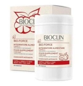 Bioclin Bio-Force Συμπλήρωμα Διατροφής για Ενδυνάμωση των Μαλλιών, 60 ταμπλέτες