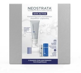 NEOSTRATA Skin Active PREMIUM ΣΕΤ ΑΝΤΙΓΗΡΑΝΣΗΣ με Matrix Support with Sunscreen SPF30 Broad Spectrum 50g και ΔΩΡΟ Triple Firming Neck Cream 10g και Intensive Eye Therapy 5g