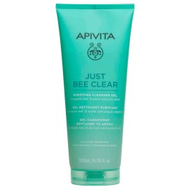 Apivita Just Bee Clear Gel Καθαρισμού, 200ml